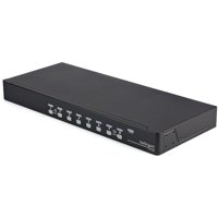

StarTech 8 Port 1U Rackmount USB KVM Switch with OSD and Cables