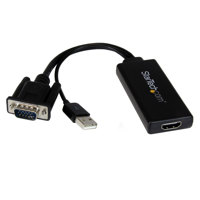 

StarTech 10.2" VGA to 1080p HDMI Adapter with USB Audio and Power
