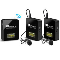 

Sensta Tech Voical Air UHF Wireless Omnidirectional Lavalier Microphone System with 2x Transmitter and 1x Receiver