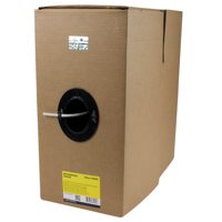 

StarTech 1000' Plenum CMP Cat6 Solid UTP Bulk Cable Roll, 23 AWG, Gray