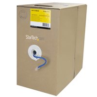 

StarTech 1000' Bulk Roll of Cat5e Stranded UTP Patch Cable, 24 AWG, Blue