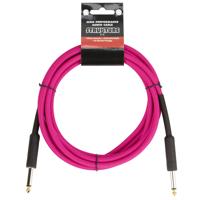 

Strukture 18.6' Instrument Cable, 6mm Woven, Neon Pink