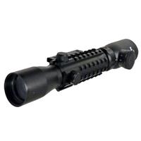 

Sun Optics 3-9x32 Tri-Rail Tactical Riflescope, Matte Black with Red, Green Illuminated Mil-Dot Reticle, Integrated Mount