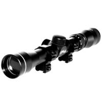

Sun Optics 3-9x32 Heavy Duty Promotional Riflescope, Matte Black with Duplex .22 Center Reticle, 1" Tube Diameter, with Rings