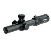 

Sun Optics 1-6x24 CQB/3-Gun Match Tactical Riflescope, Matte Black with T-3 Red/Green Illuminated Reticle, 30mm Tube Diameter, Return-to-Zero Turrets