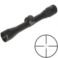 

Sun Optics 4x32 Hunter Plus Riflescope, Matte Black with Duplex Reticle, 1" Tube Diameter, 1/4 MOA