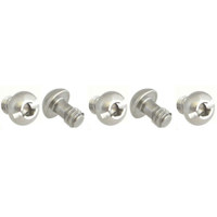 

SunwayFoto 1/4" QR Stainless Steel Hex/Flat Slot Screw for Tripod, 5 Pack