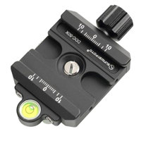 

SunwayFoto DDC-50X Screw-Knob Clamp, Jaw Length 48mm, Screw Hole 3/8"