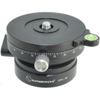 

SunwayFoto DYH-90Ri Rotating Leveling Base for Medium Format or Larger Cameras, 66 lbs Capacity