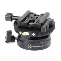 

SunwayFoto DYH-90I Leveling Base with DLC-60L Duo-Lever Clamp