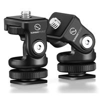 

SunwayFoto HB-02 Hot Shoe Tilt Head, 2 Pack