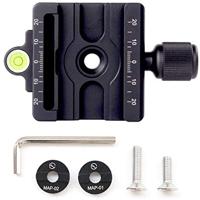 

SunwayFoto MAC-14T Kit, Includes MAC-14 Arca & Manfrotto Compatible Clamp and MAP-01T Adapter Bushing