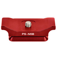 

SunwayFoto PS-N5R Specific Plate for Sony NEX-5 Camera Body, Red