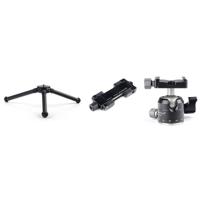 

SunwayFoto Mini Aluminum Table Tripod, CPC-02 Mobile Phone Clamp, & XB-28 Ballhead