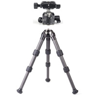 

SunwayFoto T1C30N Mini Carbon Fiber Tripod with XB-28II Mini Dual-Panoramic Ballhead and PT-37 QR Plate, Maximum Load 9.9lb