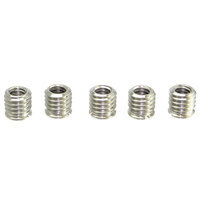

SunwayFoto Stainless Steel 1/4" to 3/8" Tripod Adapter Bushing, Set of 5