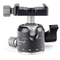 

SunwayFoto XB-28 Superior Low-Profile Palm-Size Ballhead with Standard Screw-Knob Clamp