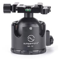 

SunwayFoto XB-52DL 52mm (2.04") Superior Low-Profile Ballhead with Duo-Lever Clamp, 132 lbs Capacity