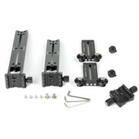 

SunwayFoto YLS-G03 Lens Support Kit, Includes YLS-02F and YLS-02B Lens Support, DMC-225R Vertical Rail with Clamp, DDT-53 Subtend Clamp, DMC-285R Vertical Rail with Clamp