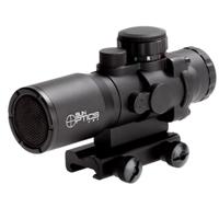 

Sun Optics 4x32 Tactical Precision Prismatic Red Dot Sight with Sunshade, Red/Green/Blue IR Selection Mil-Type Reticle, Fully Multi-coated, 1/4 MOA, Waterproof, Shockproof and Fogproof