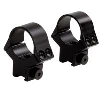 

Sun Optics 11mm Fixed Medium Ring with Recoil Pin, Pair, Satin Black