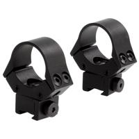 

Sun Optics 11mmx1" Airgun Scope Mount Windage Elevation Pitch Adjustable Ring, Pair, Satin Black