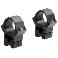 

Sun Optics High Profile 1" Sport Ring for .22 Caliber Rimfire Rifles, View Through Base, Pair, Satin Black