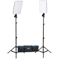 

Smith-Victor SlimPanel 800W Bi-Color LED Two Light Kit