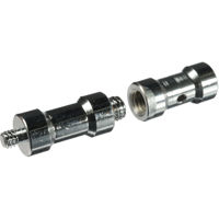 

Smith-Victor 580 Steel Adapter with 1/4" and 3/8" Ends, 3" Long