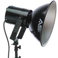 

Smith-Victor A120 12" Ultra Cool Light, 500 Watt Tungsten Flood Light with Reflector.