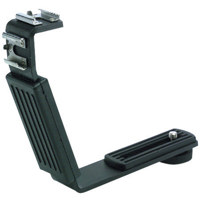

Smith-Victor Accessory Bracket with Two Shoes for Lights and Microphones.