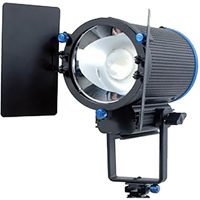 

Smith-Victor CooLED20 200W Portable LED Studio Light with Barndoors and 2x Filters, 5200K Color Temperature
