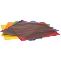 

Smith-Victor Color Effects Rainbow Filter Pack with Six 12x12" Gel Filters.
