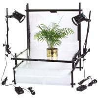 

Smith-Victor TST Digital Desktop Studio Kit, Complete Still Life Shooting Table with Lights.