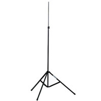 

Smith-Victor S2, 6' Economy Aluminum Lightstand with 5/8" Threaded Stud, 2 Sections with 1 Riser, Black.