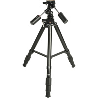 

Smith-Victor Deluxe Pro 40500 Heavy Duty Tripod with 3-Way Fluid Head with Quick Release - Load Capacity 18 lb (8.2 kg)