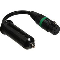 

Smith-Victor 4 Pin XLR Female Jack to Cigarette Lighter Plug, 5-1/2" Adapter Cable.