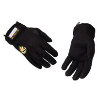 

SetWear EZ-Fit Gloves, Pair Large (Size 10) Approximatly 4-4.5" / 10.16-11.43cm, Black/Black