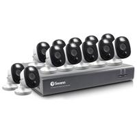 

Swann DVR 4580 16-Channel Full HD 1TB DVR Security System with 12 Warning Light Cameras