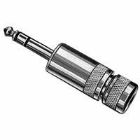 

Switchcraft 1/4" Stereo 3 Conductor Heavy Duty Cable Mount Plug, 2 Piece, Nickel Finish