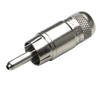 

Switchcraft 2 Conductor Shielded Cable Mount RCA Straight Plug