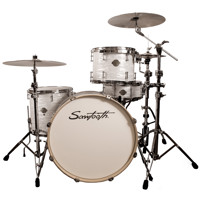 

Sawtooth Command Series 4-Piece Drum Shell Pack with 24x14" Bass Drum, 13x10" Tom, 16x16" Floor Tom, 14x5.5" Snare Drum, White Oyster
