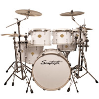 

Sawtooth Command Series 7-Piece Drum Shell Pack with 22x18" Bass Drum, 12x9"/13x10"/ 10"x8" Tom, 16x16"/14x14" Floor Tom, 14x5.5" Snare Drum, White