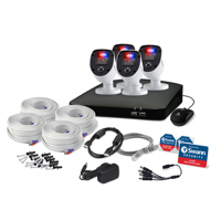 

Swann DVR-4680 8-Channel Full HD 1TB Security System with 4x PRO-1080SL Enforcer 'Police-Style' Flashing Light Cameras