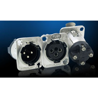 

Switchcraft E Series 3 Pin XLR Male Connector with Screw Terminals, Gold Pins, Black Finish