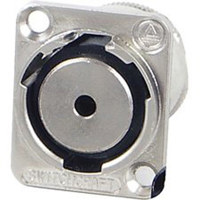 

Switchcraft EH Series 3.5mm TS to 1/8" Stereo Solder Contact Jack, Nickel