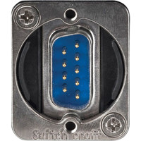 

Switchcraft EH Series 9-Pin Male to 9-Pin Female DSUB Connector, Nickel