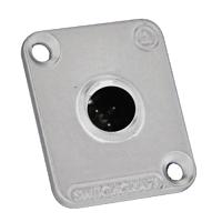 

Switchcraft EH Series Tini-QG Mini 6-Pin XLR Male Panel Mount Connector with 4-40 Mounting Screws , Nickel / Silver