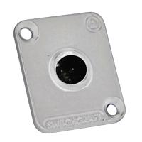 

Switchcraft EH Series Tini-QG Mini 7-Pin XLR Male Panel Mount Connector with 4-40 Mounting Screws, Nickel / Silver