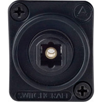 

Switchcraft EH Series Fiber Optic Toslink Female Feedthru Jack with 4-40 Mounting Screws